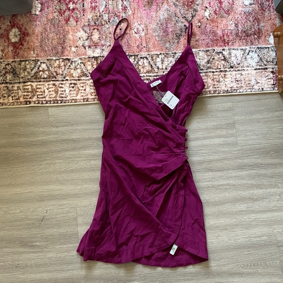 Free people wrap dress NWT - Picture 2 of 4